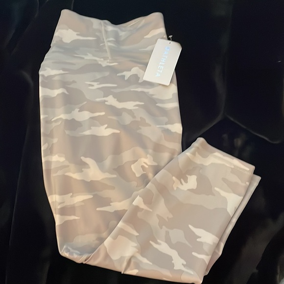 Athleta Pants - Athleta size 3XL,  gray and white camouflage design. NEW WITH TAGS!